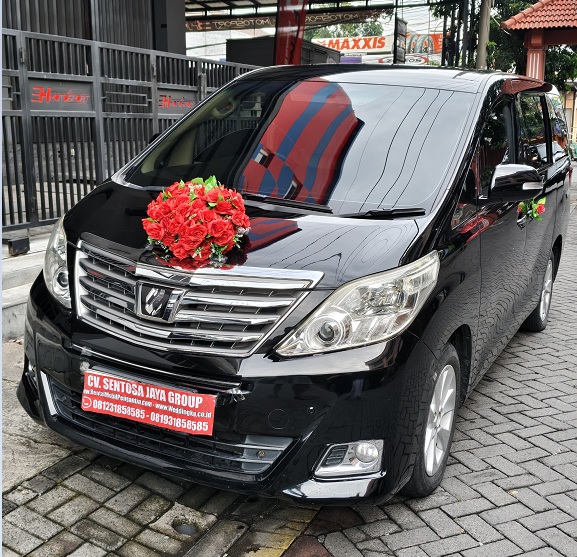 sewa mobil pengantin alphard gen 2 surabaya