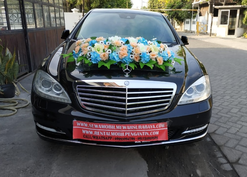 sewa mobil Mercy S Class S350 Hitam surabaya